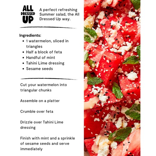 All Dressed Up Tahini & Lime Salad Dressing thumbnail 6
