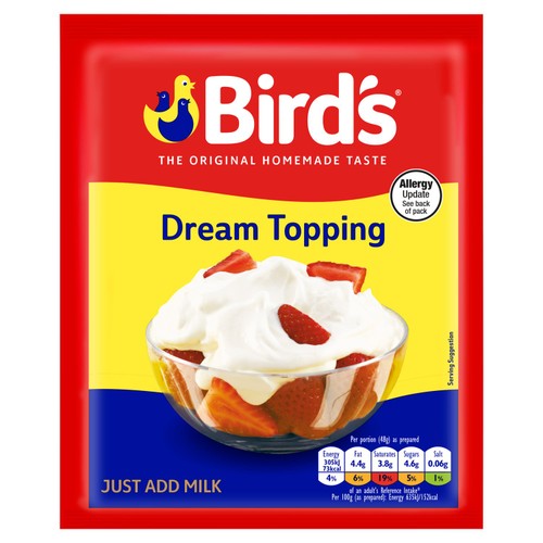 Bird's Dream Topping Dessert Mix thumbnail 2