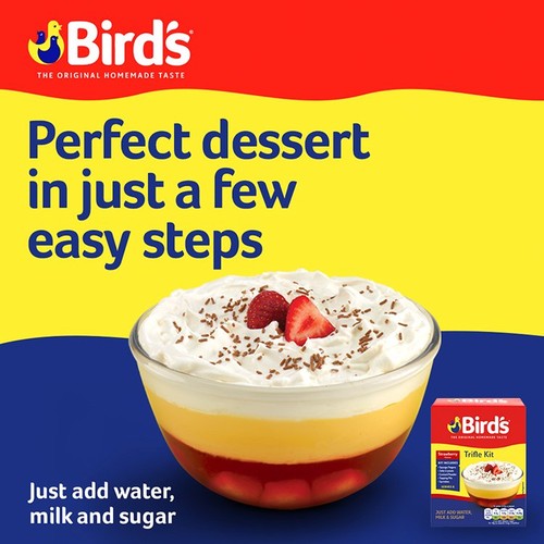 Bird's Ready To Make Strawberry Trifle Dessert Kit thumbnail 3