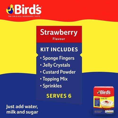 Bird's Ready To Make Strawberry Trifle Dessert Kit thumbnail 4