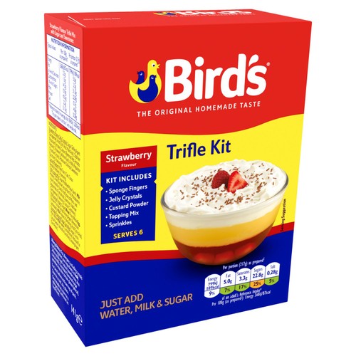 Bird's Ready To Make Strawberry Trifle Dessert Kit thumbnail 7
