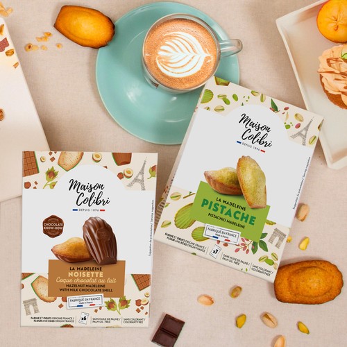 Maison Colibri Hazelnut Madeleine Milk Chocolate Shell thumbnail 4