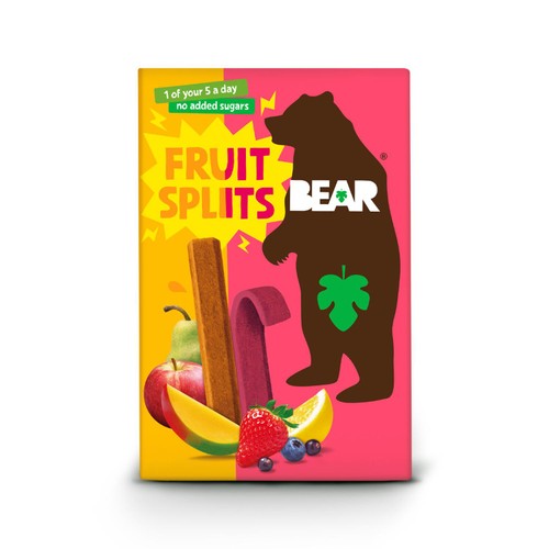 BEAR Fruit Splits Sour Berry & Mango Multipack thumbnail 2