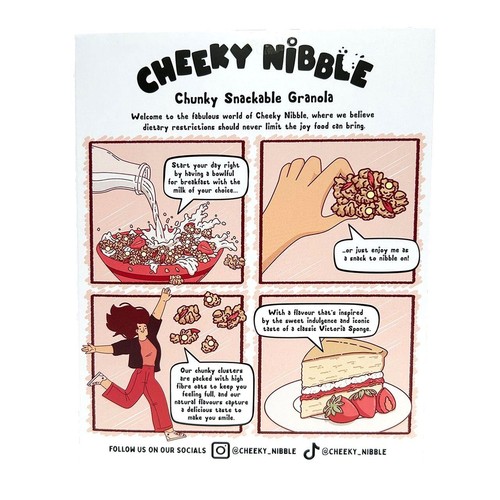 Cheeky Nibble Victoria Sponge Granola thumbnail 2