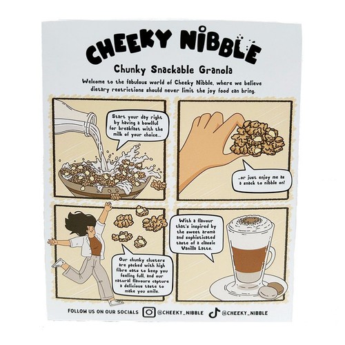 Cheeky Nibble Vanilla Latte Granola thumbnail 2