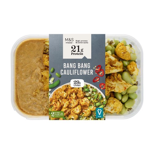 M&S High Protein Bang Bang Cauliflower