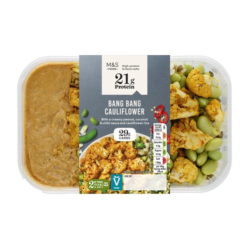 M&S High Protein Bang Bang Cauliflower thumbnail 2
