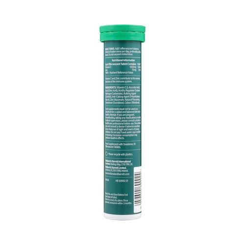 Holland & Barrett High Strength Effervescent Vitamin C & Zinc thumbnail 2