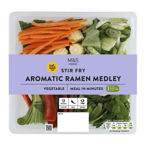 M&S Ramen Vegetable Stir Fry thumbnail 2