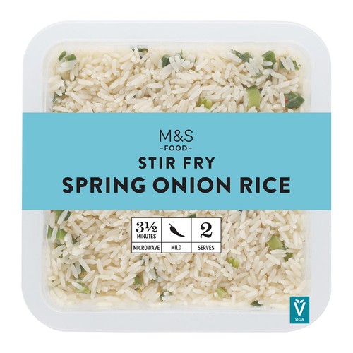 M&S Spring Onion Rice