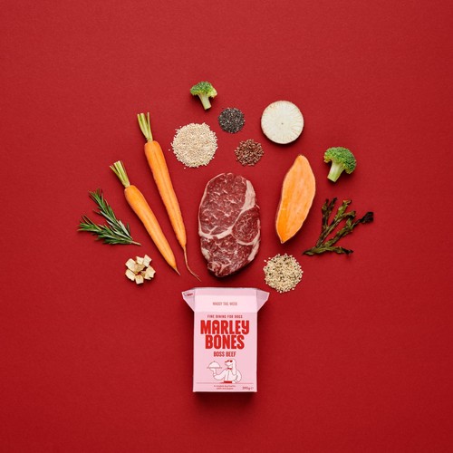 Marleybones Wet Dog Food - Beef & Superfoods thumbnail 2