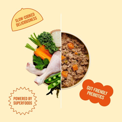 Marleybones Wet Dog Food - Chicken & Superfoods thumbnail 3