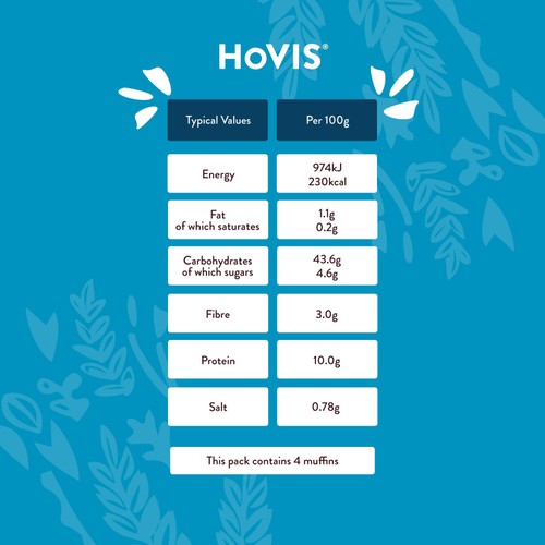 Hovis Soft White Muffins thumbnail 7