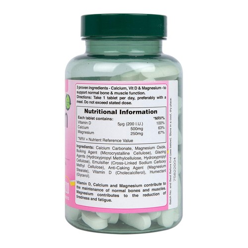 Holland & Barrett Calcium + Magnesium & Vitamin D thumbnail 2