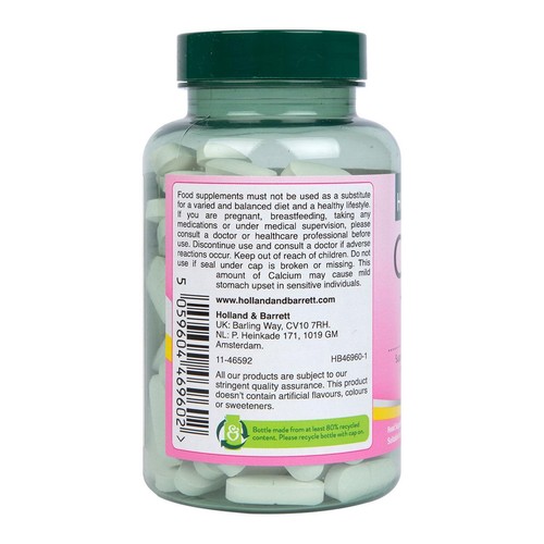 Holland & Barrett Calcium + Magnesium & Vitamin D thumbnail 3