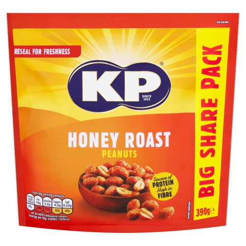 KP Nuts Honey Roast Peanuts thumbnail 3