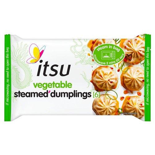 Itsu 6 vegetable soup dumplings
