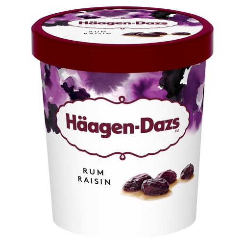 Haagen-Dazs Rum and Raisin Ice Cream thumbnail 3