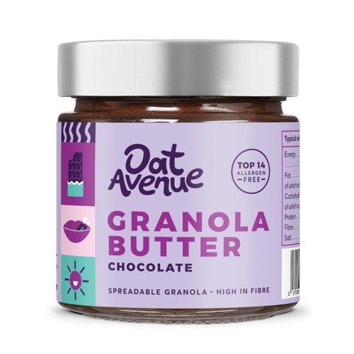 Oat Avenue Chocolate Flavour Granola Butter