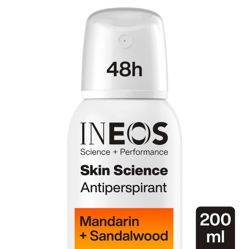 INEOS Skin Science Antiperspirant Deodorant Mandarin & Sandalwood