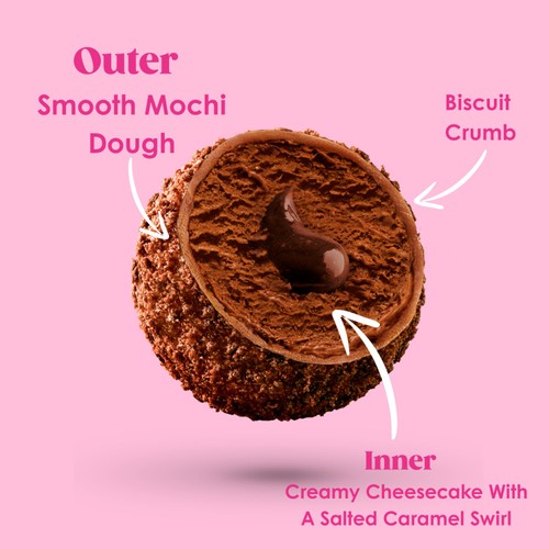 Little Moons Chocolate & Salted Caramel Mochi Cheesecakes thumbnail 3