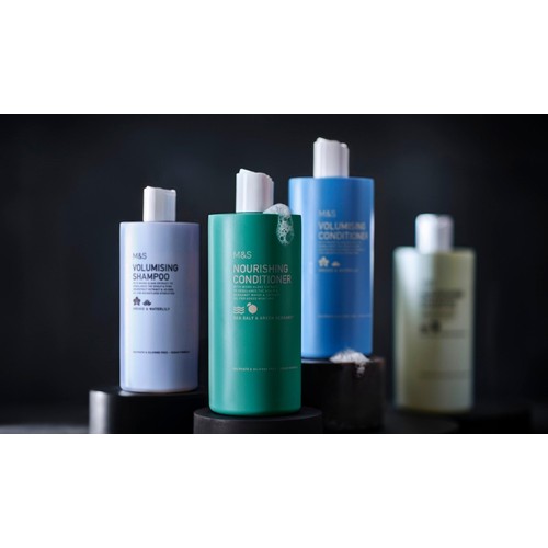 M&S Nourishing Shampoo Sea Salt & Green Bergamot thumbnail 2