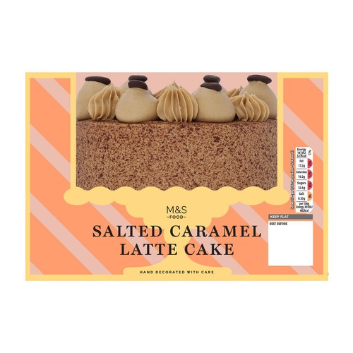 M&S Salted Caramel Latte Cake thumbnail 2