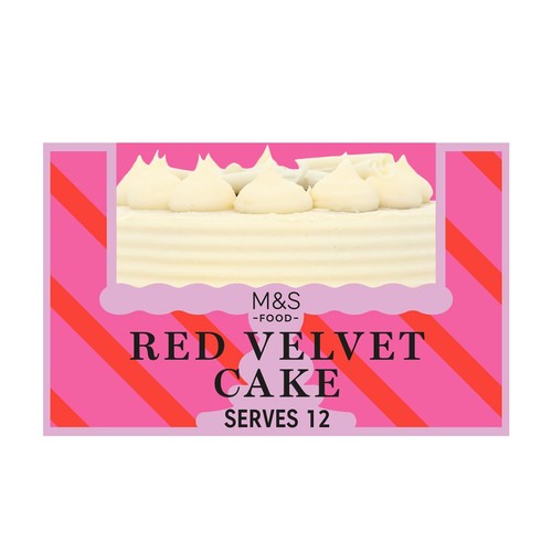 M&S Red Velvet Cake