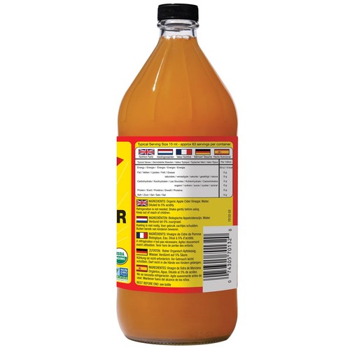 Bragg Organic Apple Cider Vinegar thumbnail 2
