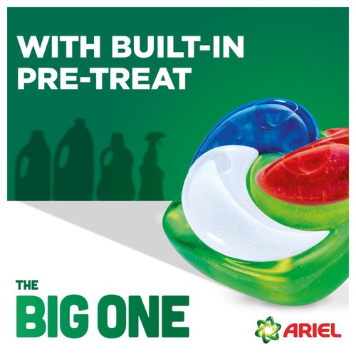 Ariel The Big One Original Washing Liquid Pods 29 Washes thumbnail 4
