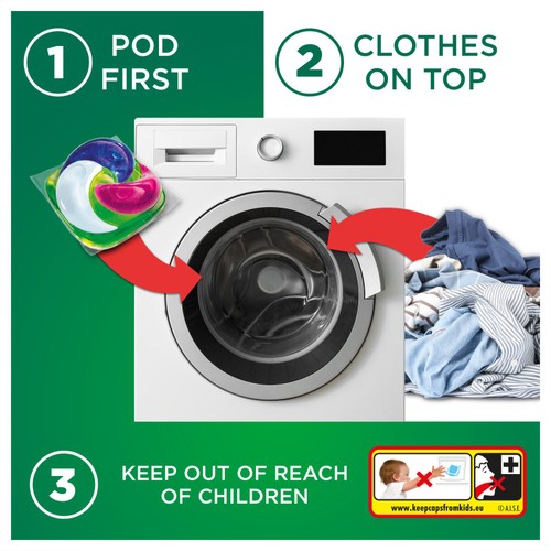 Ariel The Big One Colour Washing Liquid Pods 29 Washes thumbnail 5