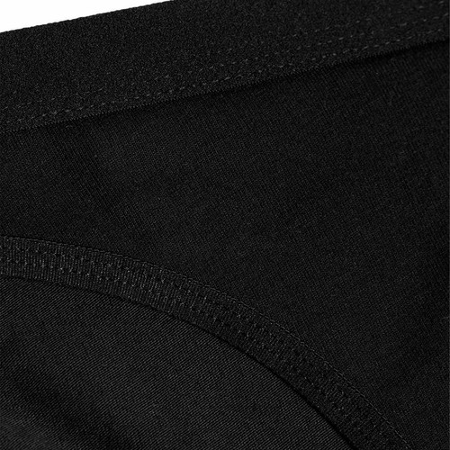 M&S Girls Cotton Stretch Knickers, 3 Pack, 6-7 Years, Black thumbnail 2