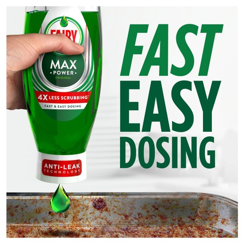 Fairy Max Power Washing Up Liquid Original thumbnail 6