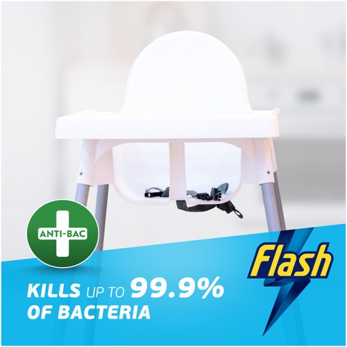 Flash Spray Wipe Done Apple Blossom Cleaning Spray  thumbnail 4