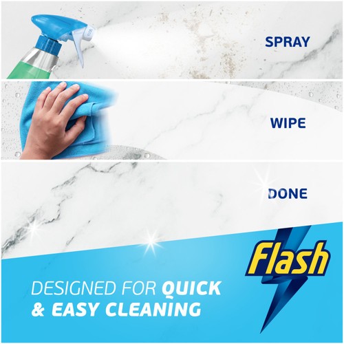 Flash Spray Wipe Done Apple Blossom Cleaning Spray  thumbnail 5
