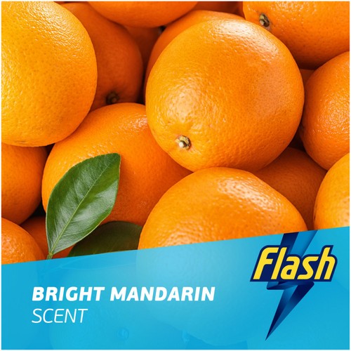 Flash Spray Wipe Done Bright Mandarin Cleaning Spray thumbnail 4