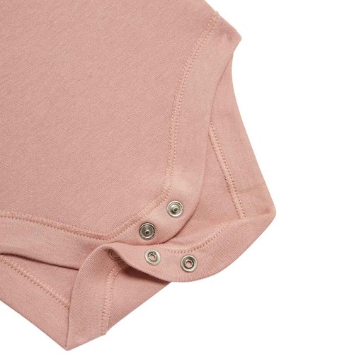 M&S Pure Cotton Bodysuits, 0-3 Months, Pink thumbnail 3