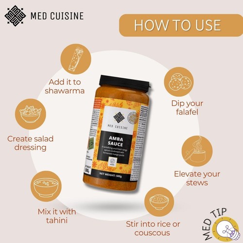 Med Cuisine Amba Sauce thumbnail 2