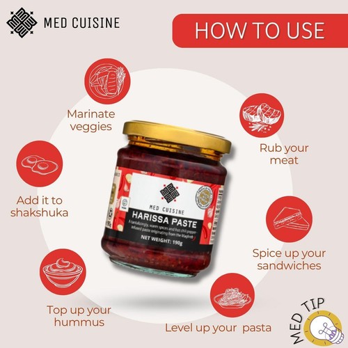 Med Cuisine Harissa Paste thumbnail 2