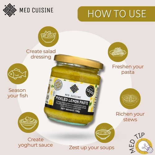 Med Cuisine Pickled Lemon Paste thumbnail 2