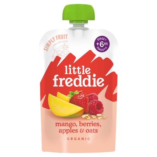 Little Freddie Mango, Berries, Apples & Oats
