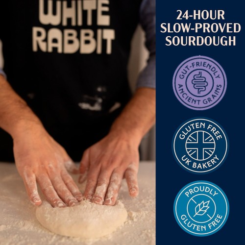 White Rabbit Gluten Free Sourdough Vegana Pizza thumbnail 3