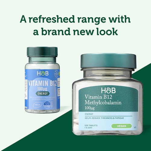 Holland & Barrett Vitamin B12 100ug  thumbnail 3