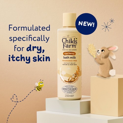Childs Farm OatDerma Bath Milk Fragrance-Free thumbnail 9