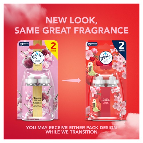 Glade Sense & Spray Air Freshener Twin Refill, Floral Cherries thumbnail 6