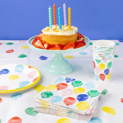 Table Fun Balloon Paper Party Table Cover thumbnail 2