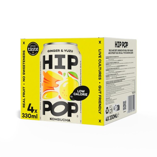 Hip Pop Ginger & Yuzu Kombucha thumbnail 8