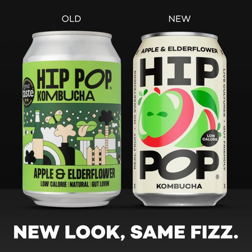 Hip Pop Apple & Elderflower Kombucha thumbnail 2
