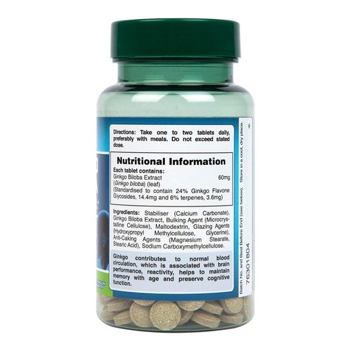Holland & Barrett Ginkgo Biloba 60mg thumbnail 3