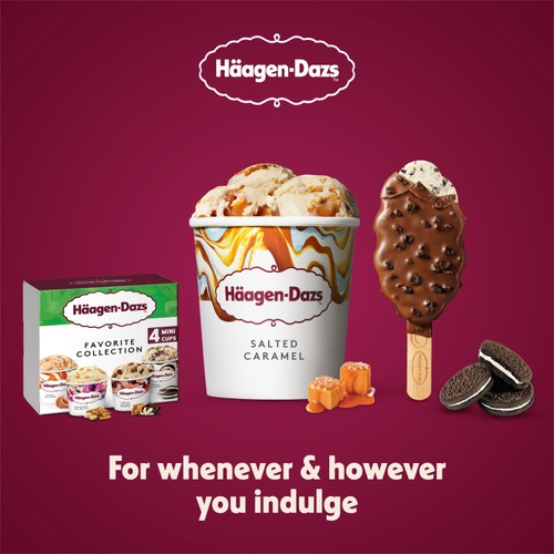 Haagen-Dazs Crunchy Cookies and Cream Ice Cream Stick thumbnail 8